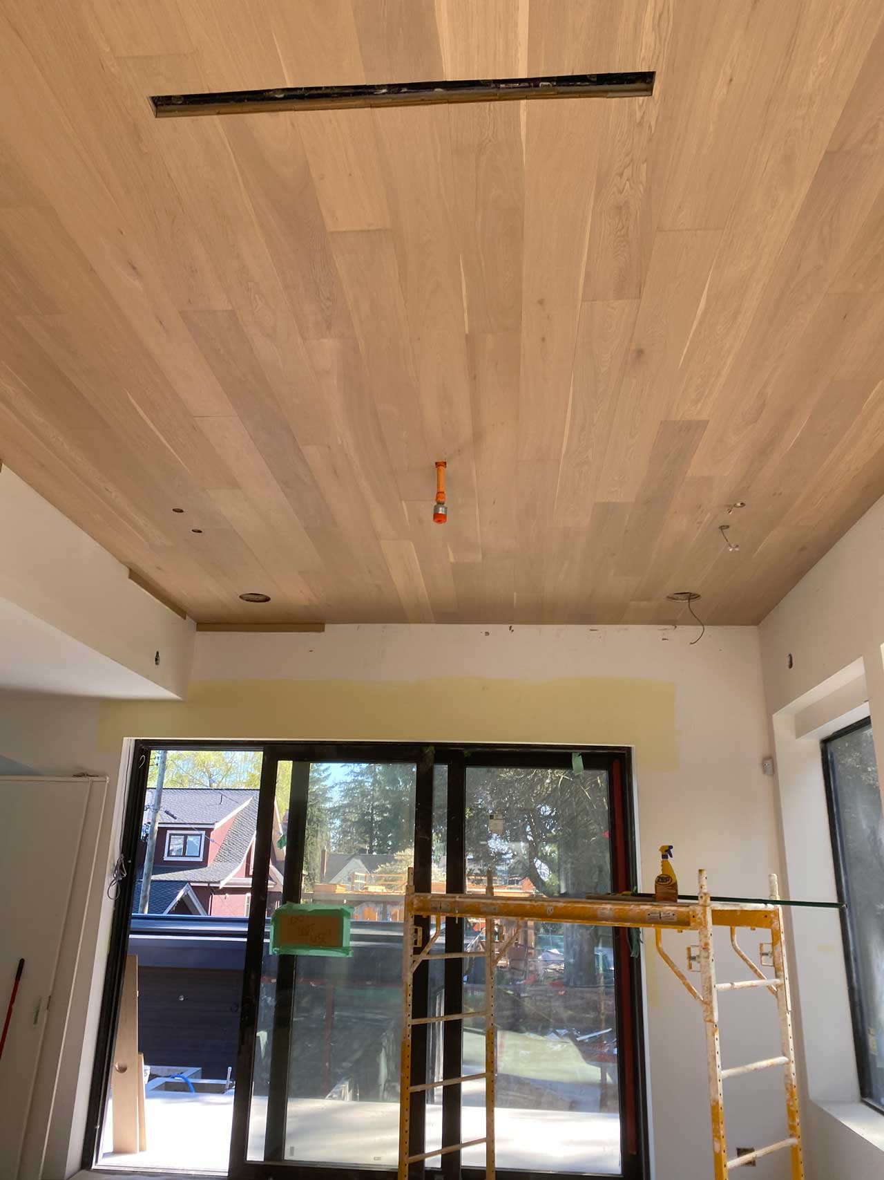 Quality hardwood floor installation demonstrating professional results