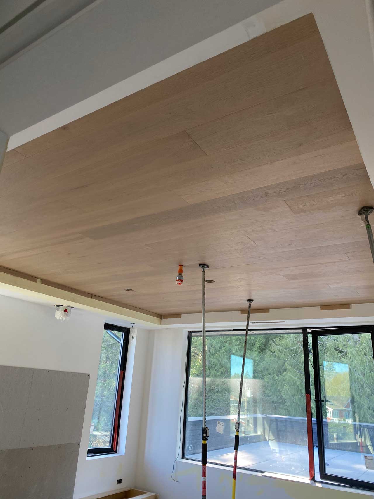 Beautiful hardwood flooring adding warmth and value to Vancouver home